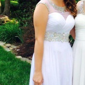 White Prom Dress